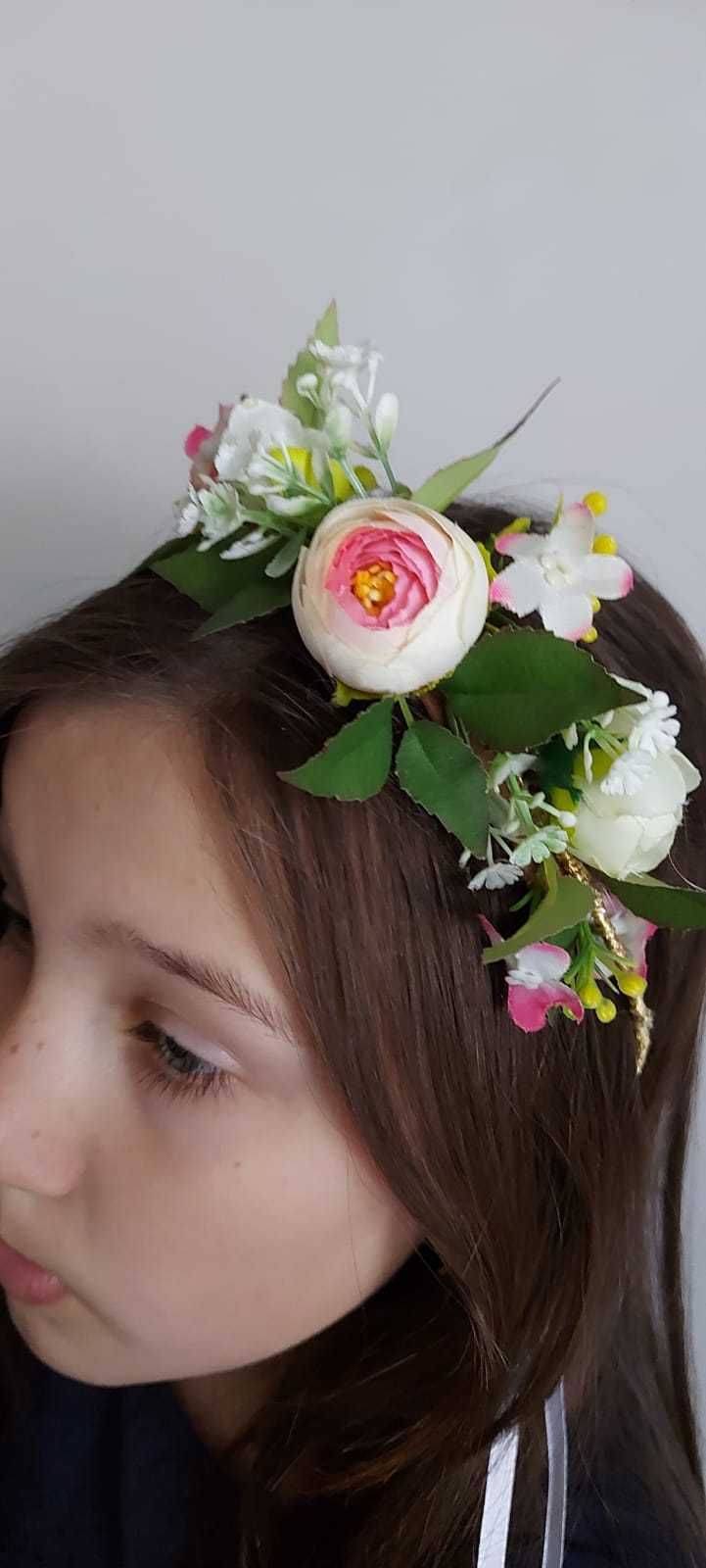 Wianek, stroik ślubny, komunijny