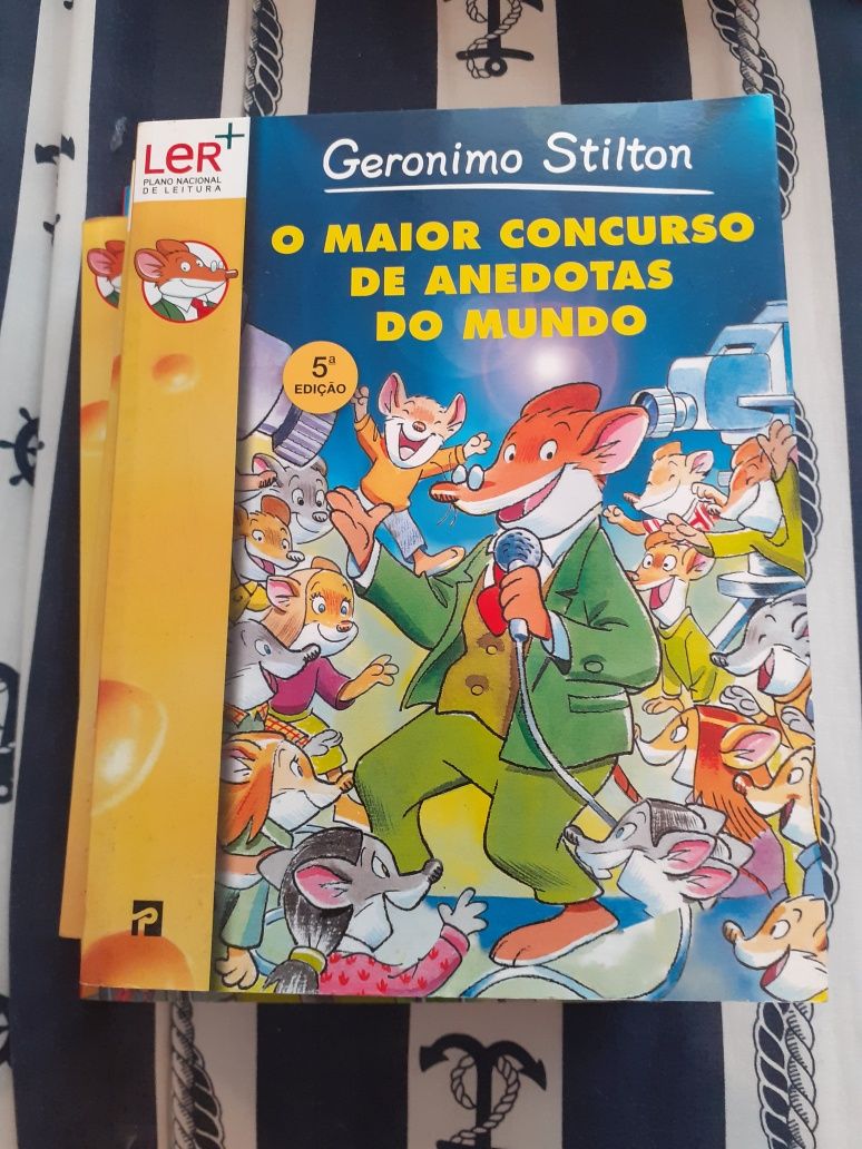 Livros Geronimo Stilton