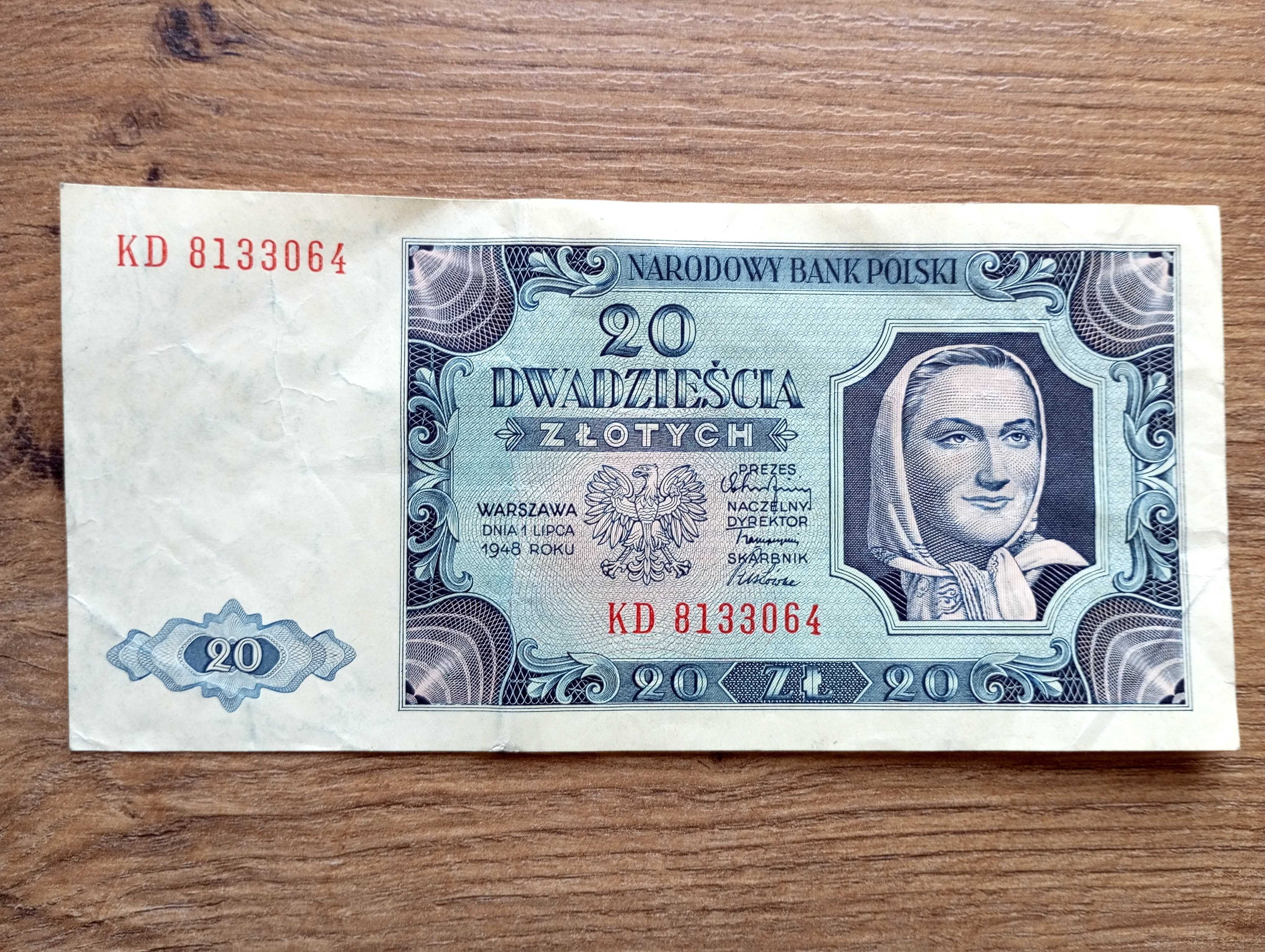 20 zł 1948  - KD -