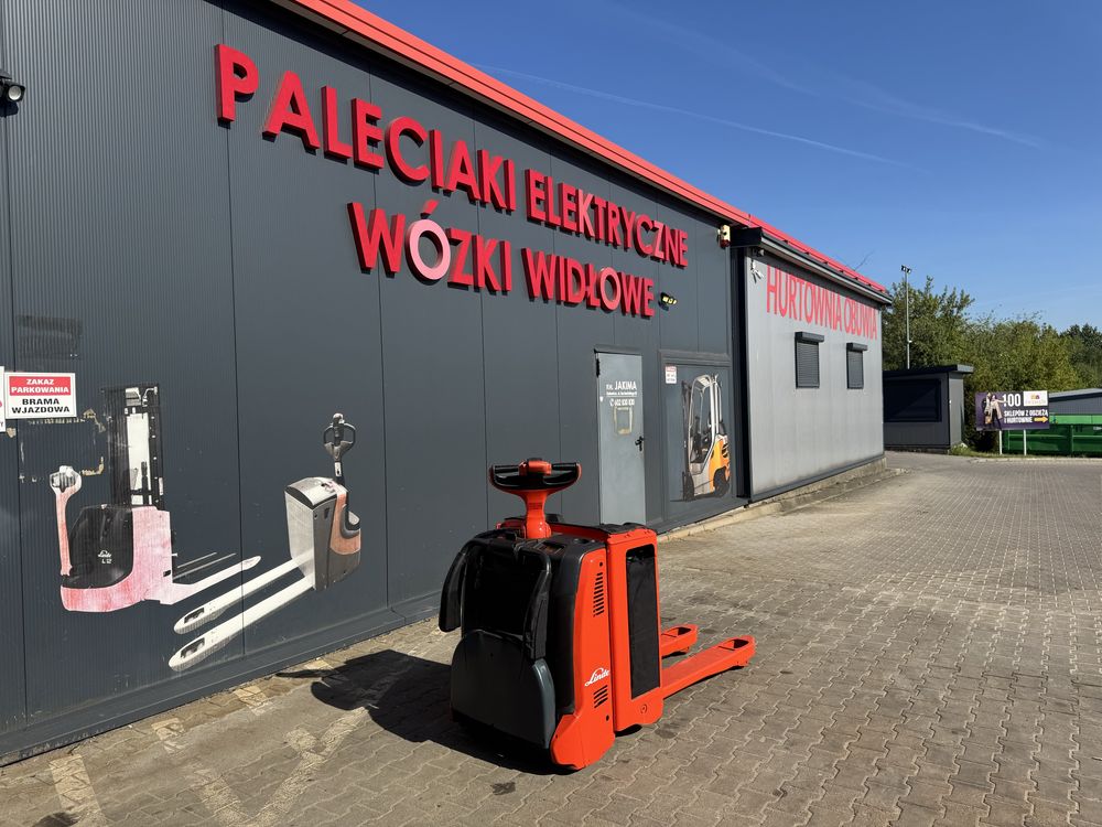 Paleciak elektryczny Linde T 20 Ap 2019 r 2000 kg wózek z podestem