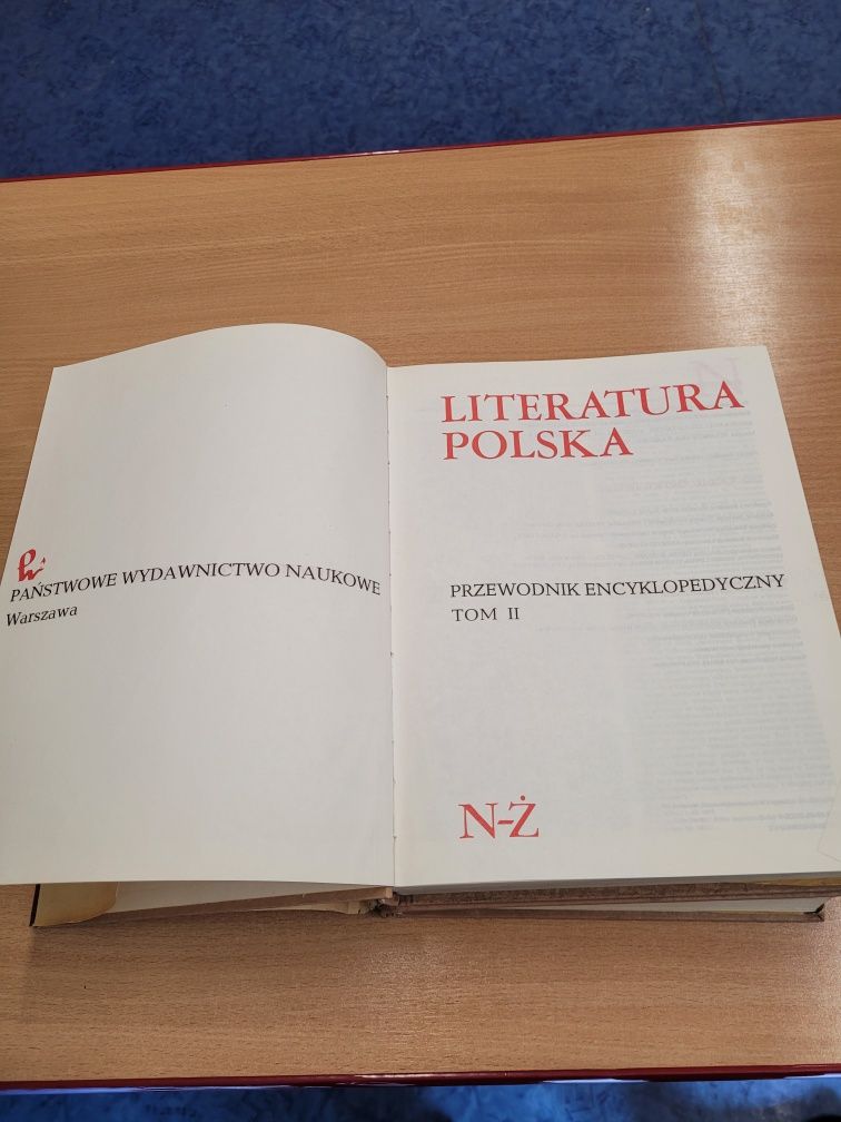 Literatura polska przewodnik encyklopedyczny 2 tomy