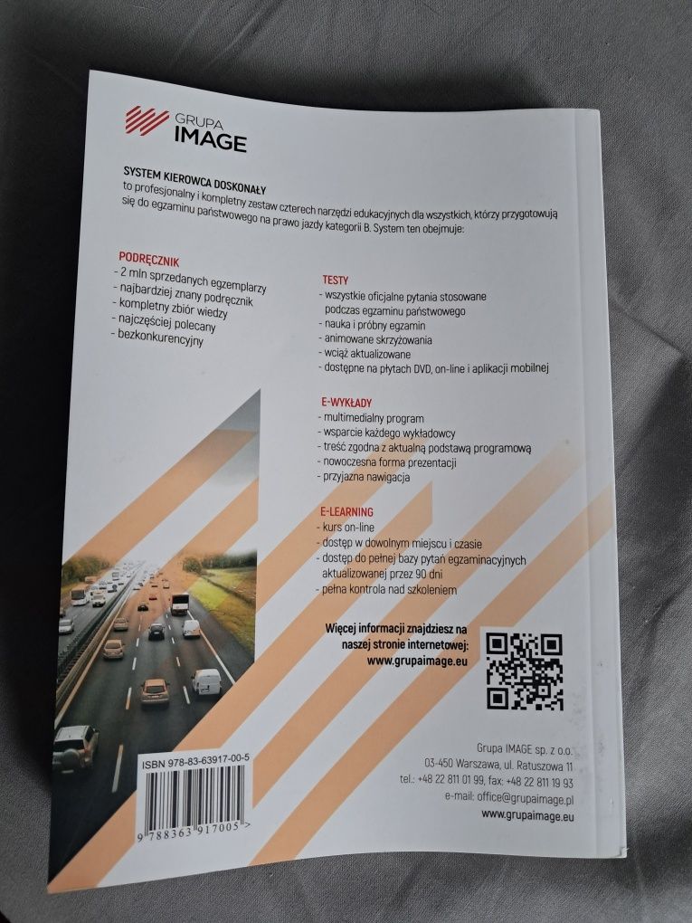 Ksiażka do nauki kurs B Kierowca doskonały