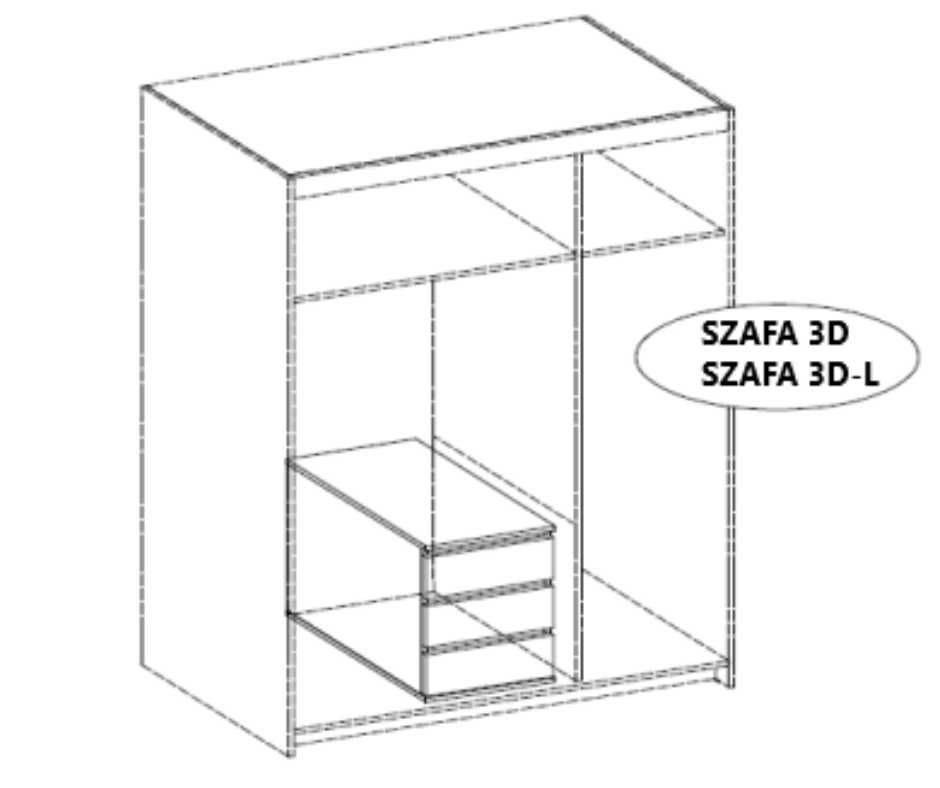 Kontenerek dedykowany do szafy 2D i 3D