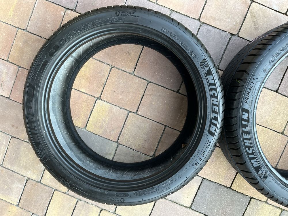 2x 225/40/18 Michelin Primacy 4 NOWE 2024 rok