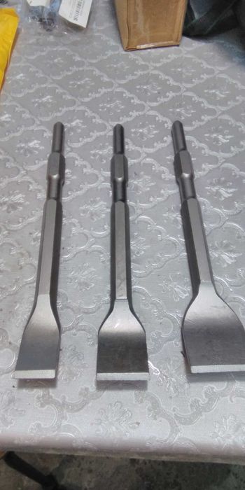 Conjunto de 3 escopos para martelo elétrico,3 cm,4 cm e 5 cm