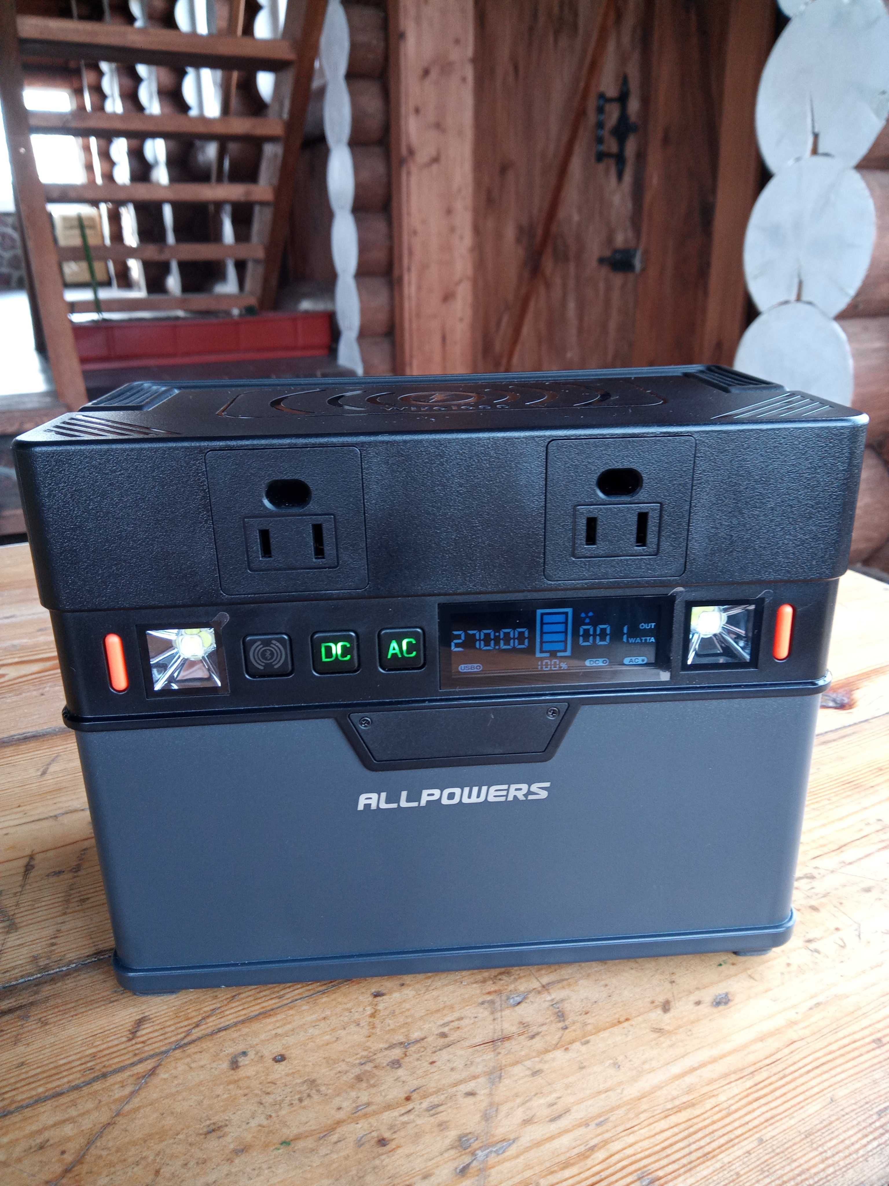 Портативна зарядна станція ALLPOWERS 288 Вт*год