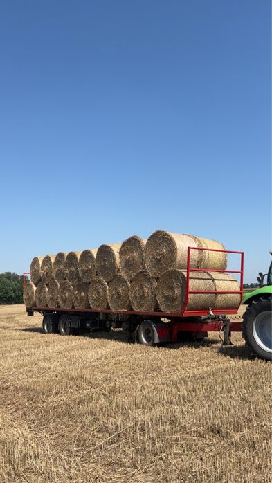 Przyczepa, laweta do bel