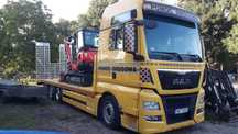 Pomoc Drogowa Auto laweta-Transport Maszyn Budowlanych,Rolniczych do 1