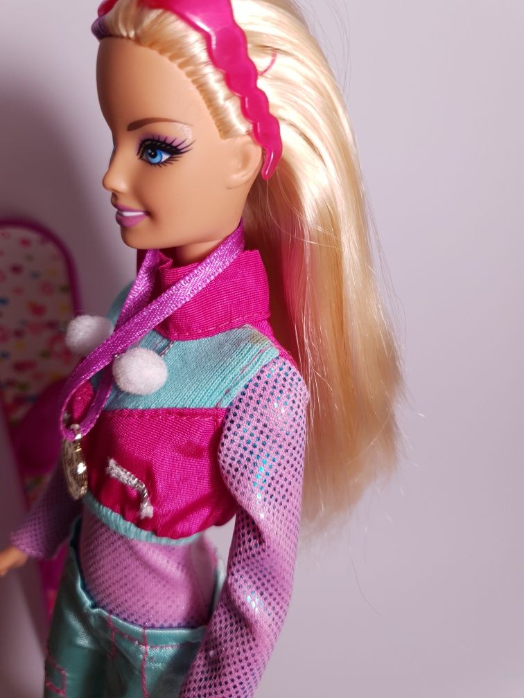 Lalka barbie mattel snowboarder