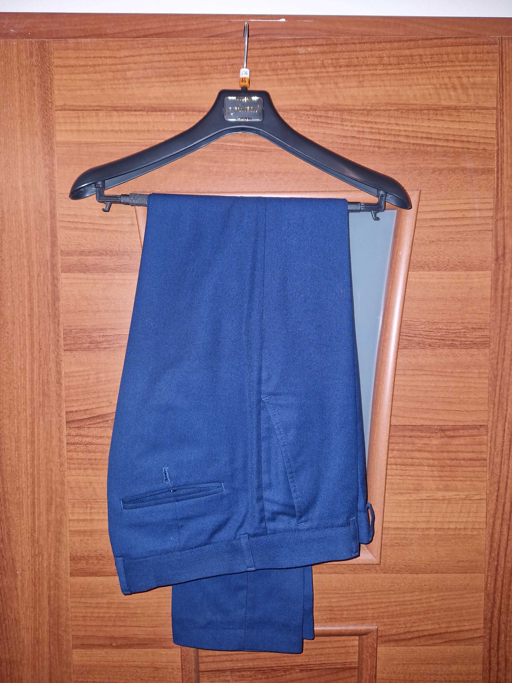Zestaw Garnitur; Marynarka Ferrano;176/46 + Spodnie + Buty + Muszka