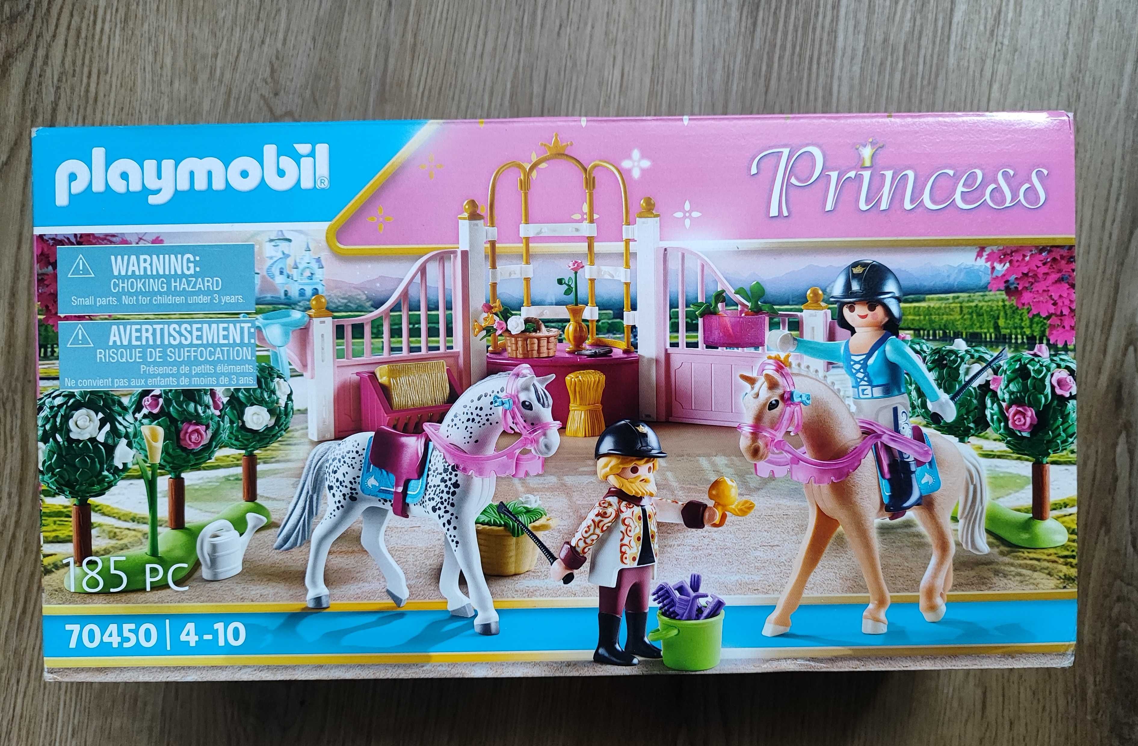 Nowy zestaw Playmobil 70450 Princess Nauka Jazdy Konnej W Stajni