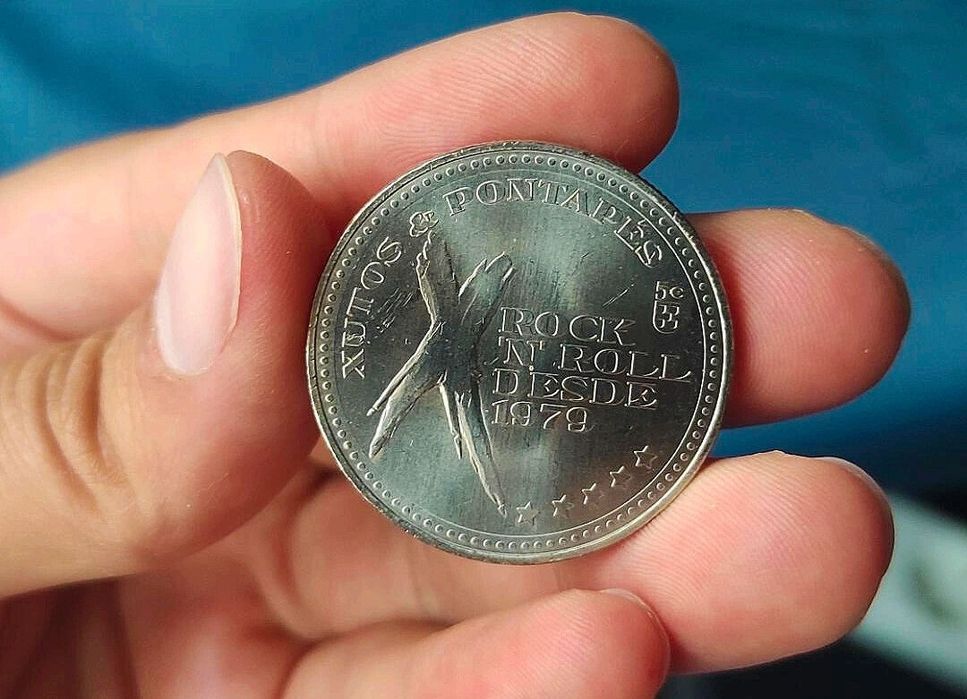 Moeda de coleção/comemorativa Xutos & Pontapés