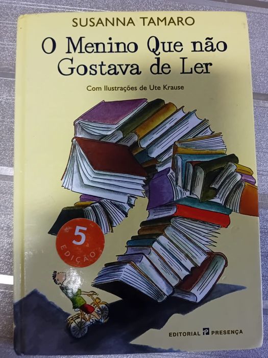 "O menino que não gostava de ler"