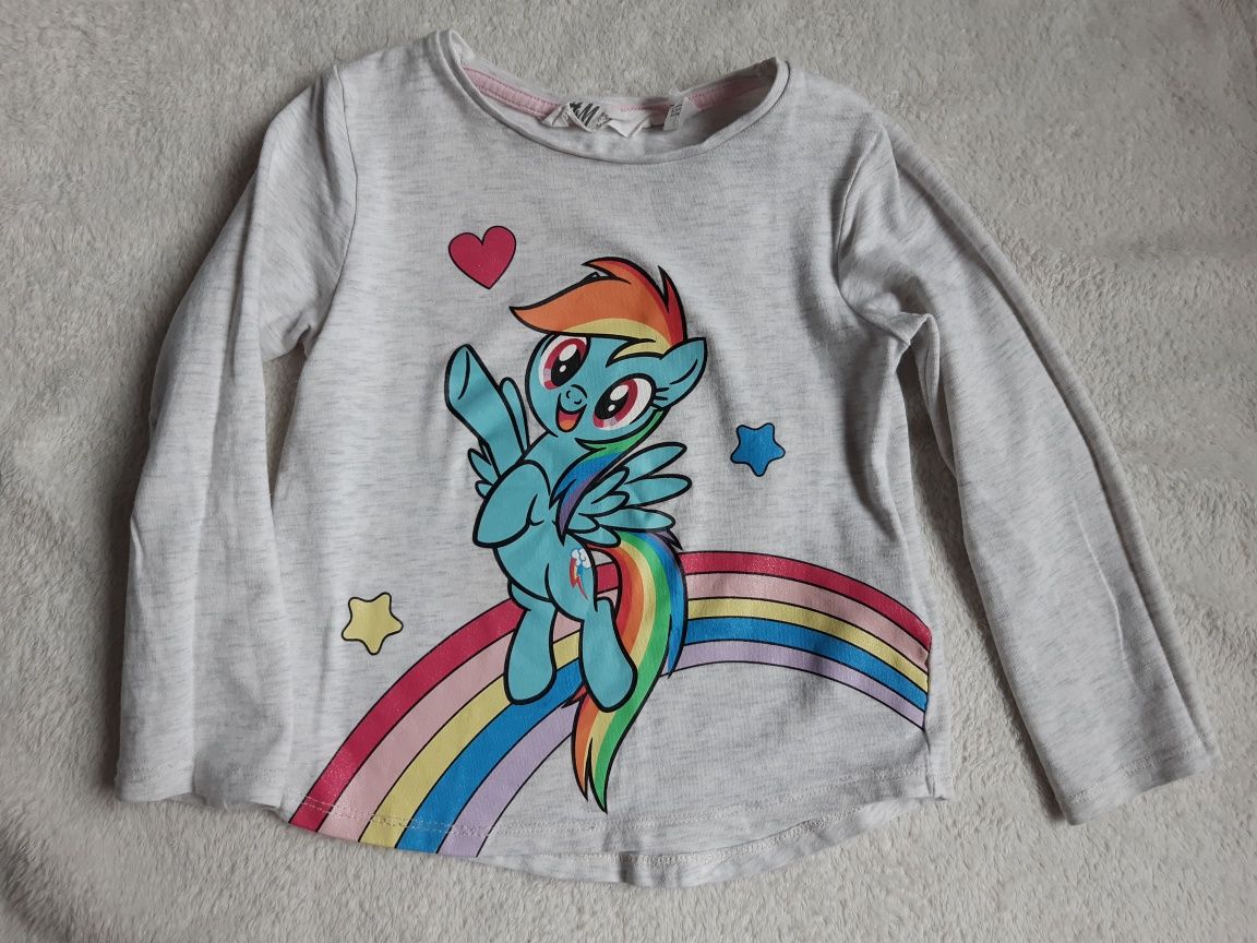 Bluzka h&m pony 92 dziewczynka
