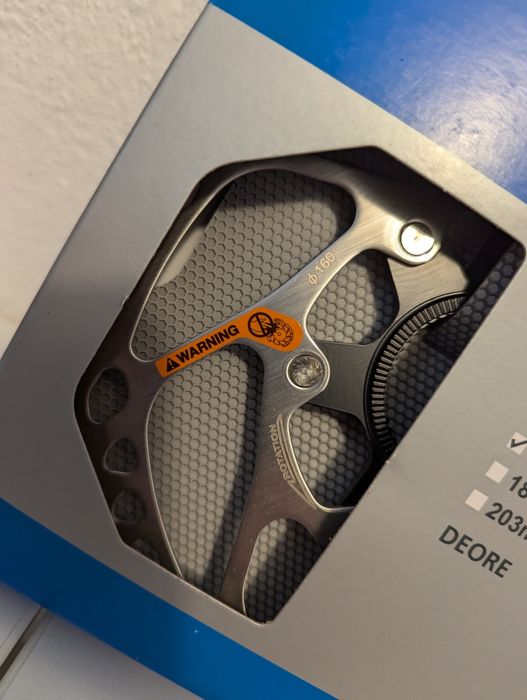 Discos travão Shimano Deore SM-RT64 novos