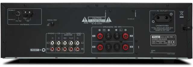 Amplificador TEAC AG-790 - AM/FM Stereo Receiver