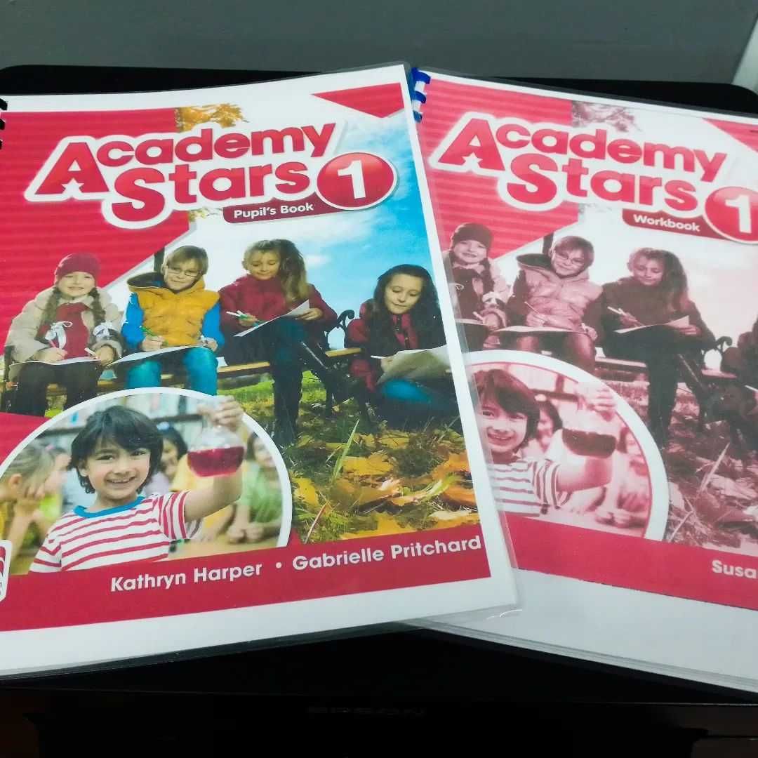 Academy Stars - 1, 2, 3, 4 - англійська мова для дітей