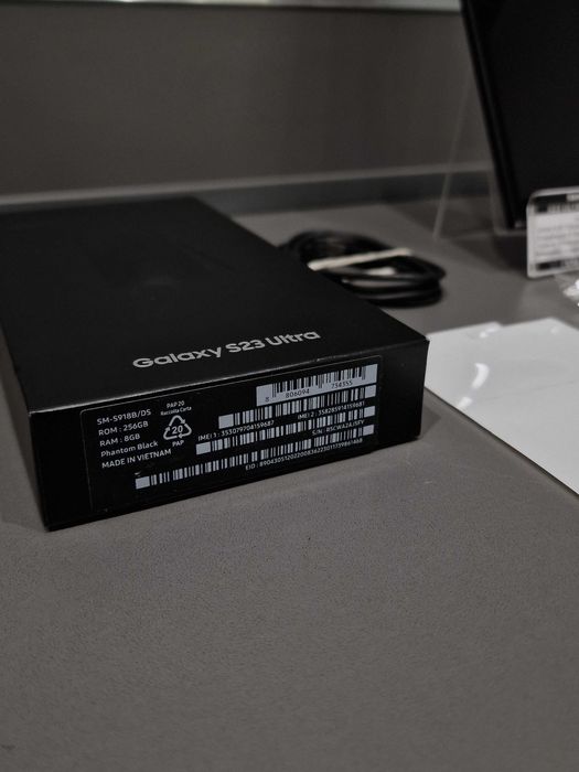 Samsung S23 Ultra 256 GB Phantom Black | Gwarancja | Sklep