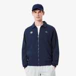 Синяя зипка куртка Lacoste лакоста