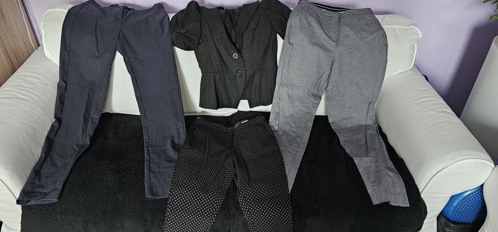 Pakiet 3 sztuki spodni plus marynarka Reserved Orsay Mohito 34