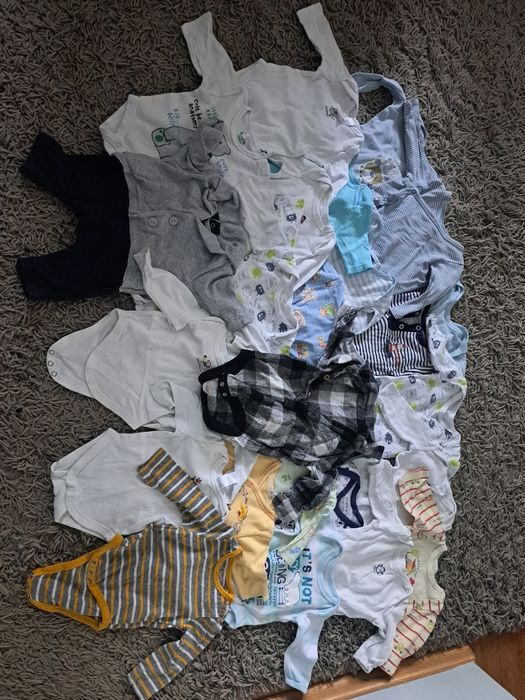 Paka ubranek dla chłopca 56-62