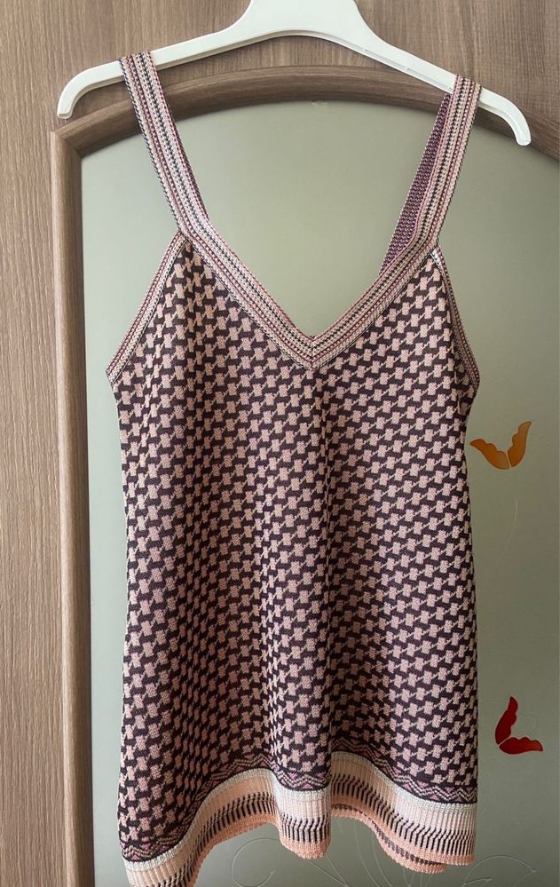 Жіноча сучасна яскрава майка з колекції,,Zara,,