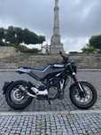 Husqvarna svartpilen 125 cafe racer