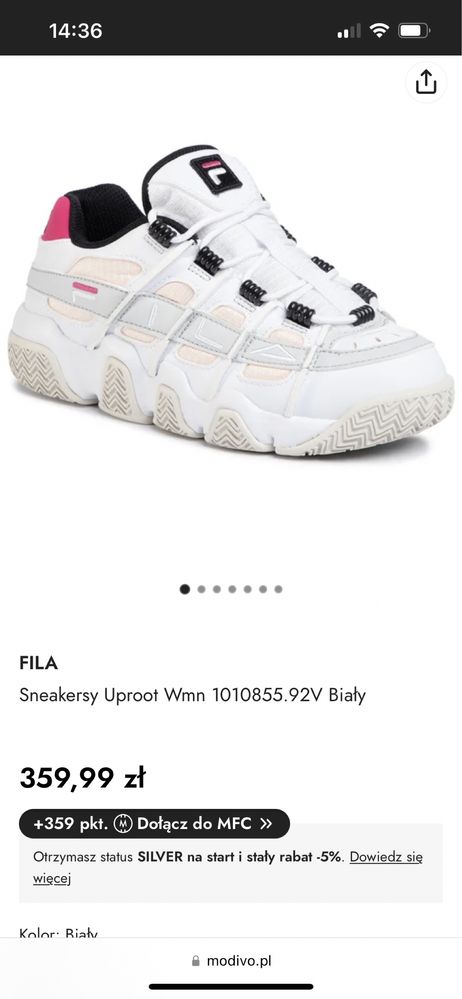 Buty fila uproot wmn nowe