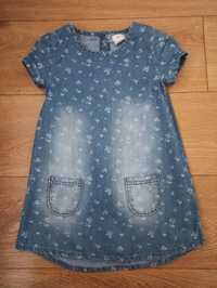 Sukienka jeansowa 104 3-4 latka