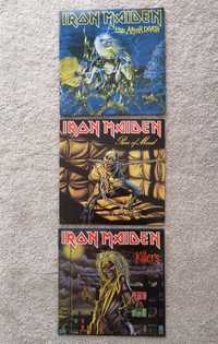 3 LPs dos Iron Maiden