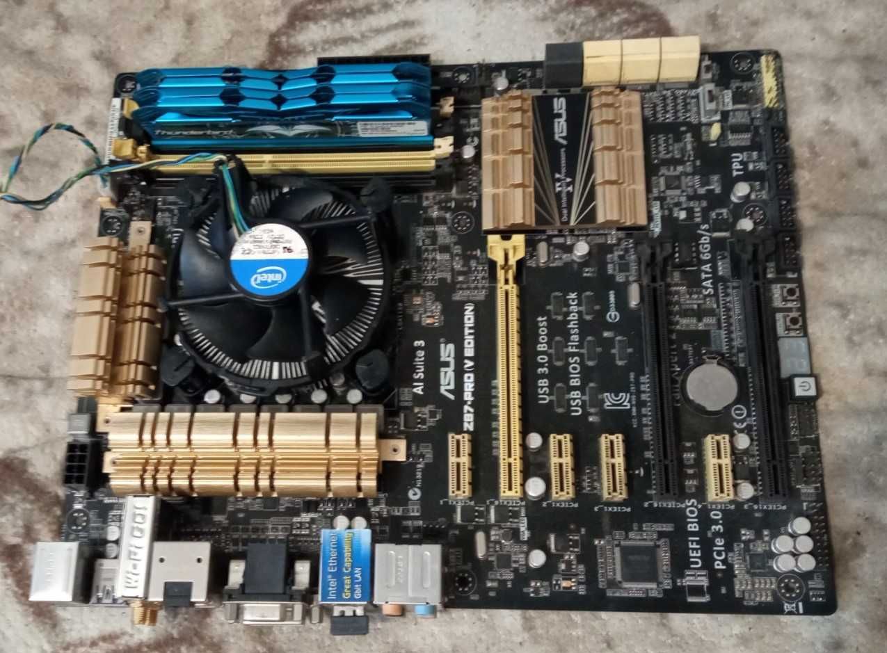 Материнская плата Z87-I7 4790-16GB/DDR3/2133Mhz