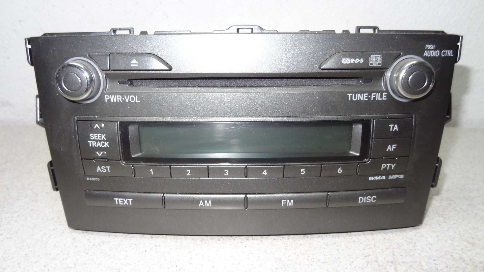 Toyota auris I radio cd 86120_02520