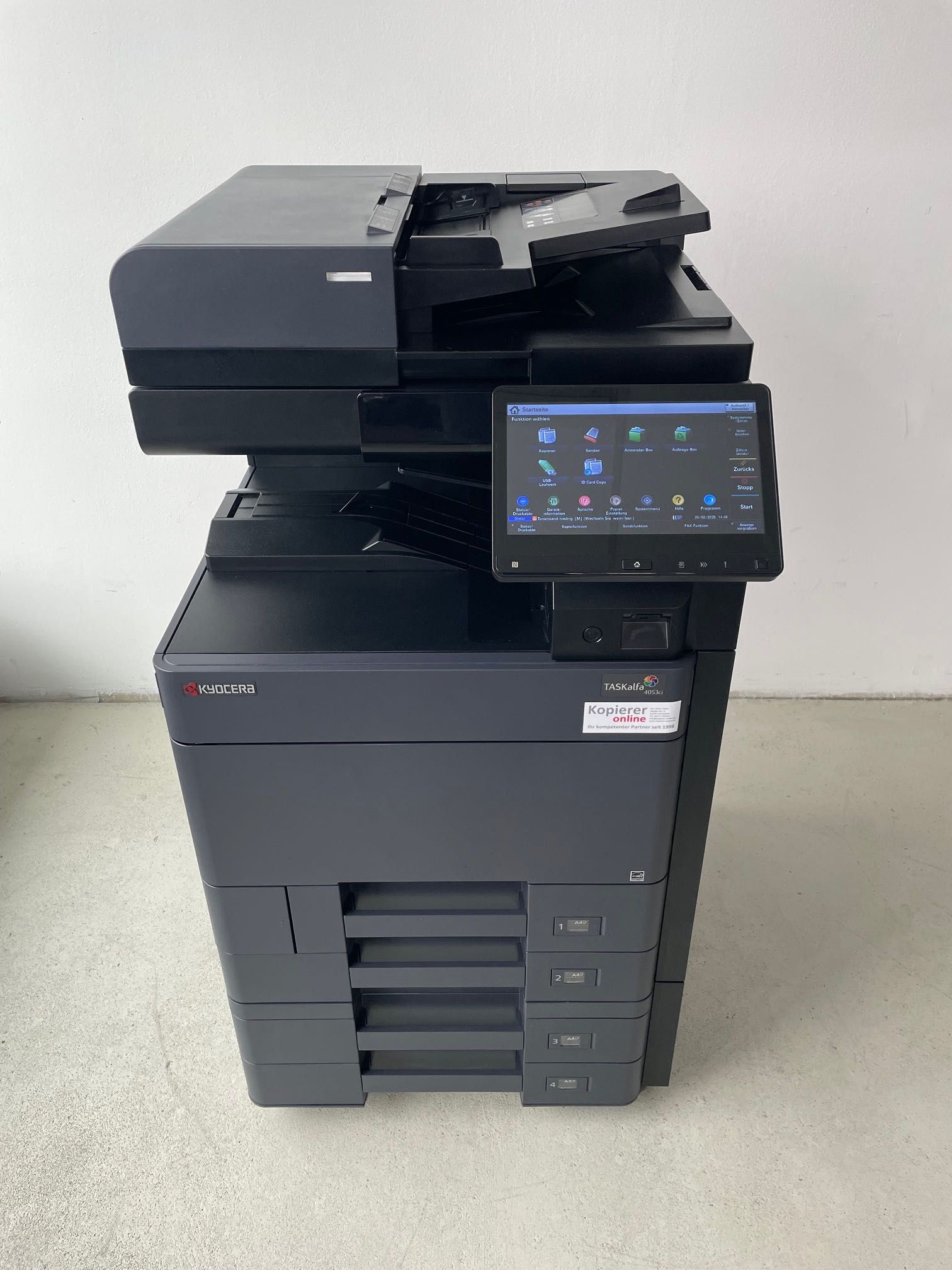 Kyocera TASKalfa 4053ci, Impressora a cores, Scanner, Fax, 40 ppm