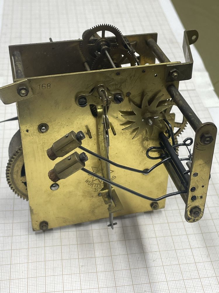 Mechanizm zegara ze wskazowkami