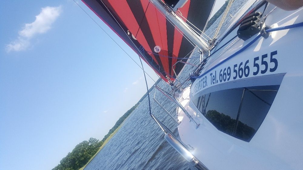 Promocja od 19.07 do 26.07 Czarter jachtu Maxus22 Jeziorak