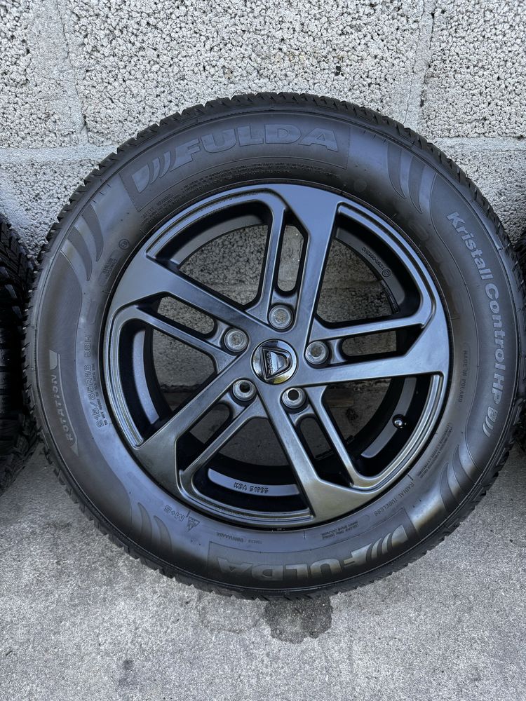 Oryginalne Koła Zimowe R16 5x114.3 Dacia Duster Opony 215/65/16