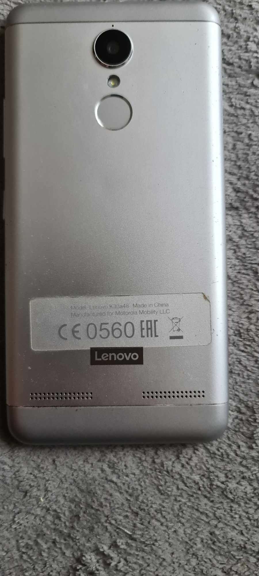 Lenovo K6 nie uruchamia się