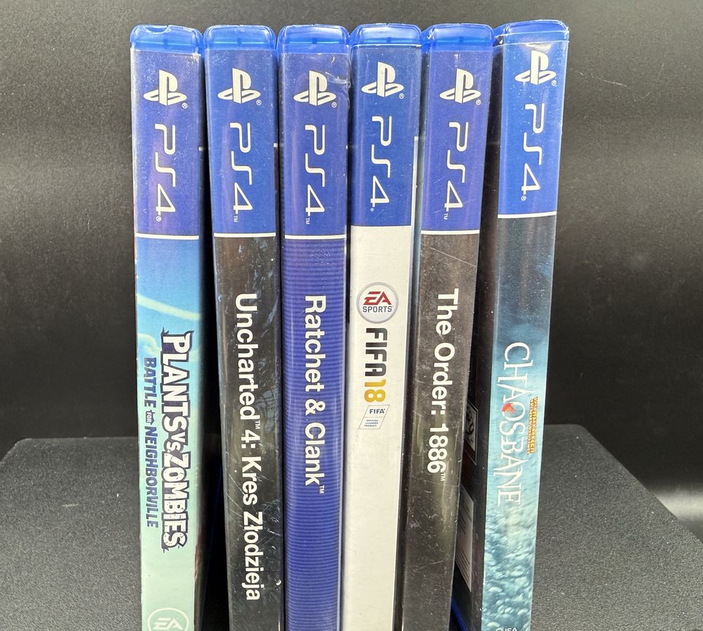 Konsola Sony PlayStation 4 Pro model:CUH-7216B 1pad, 6gier.
