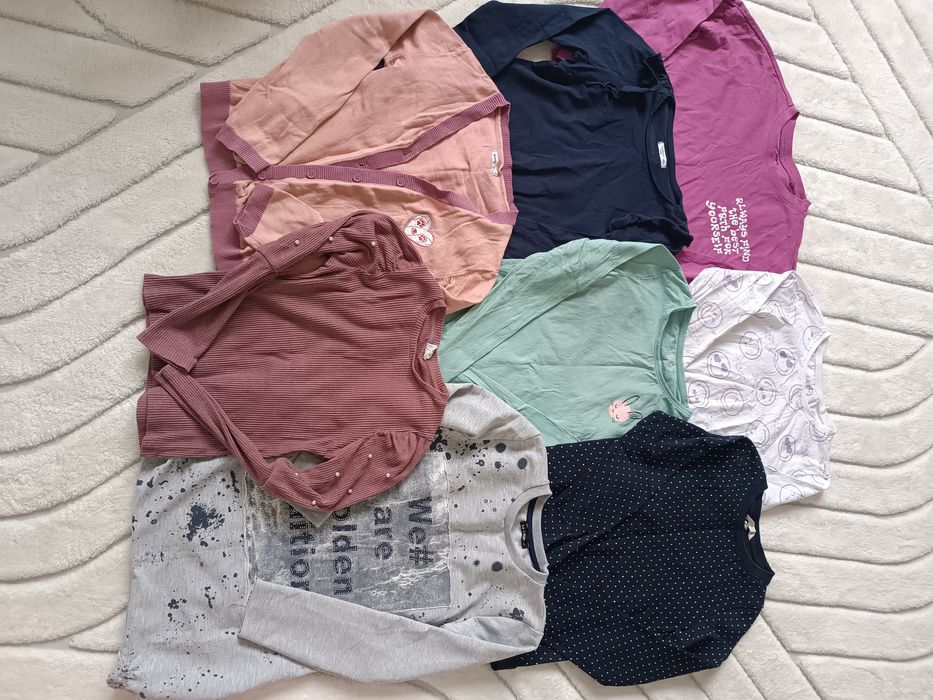 Paka ubrań dziewczynka 134/140