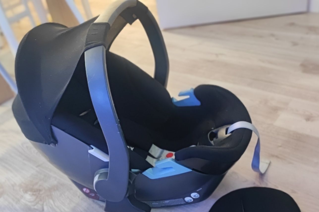 Cybex aton 5 fotelik samochodowy 0-13 kg nosidełko