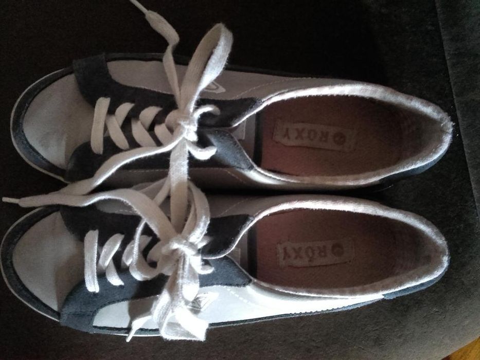 Roxy, szare trampki, sneakery, adidasy, rozm. 37/38