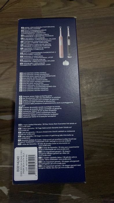 Електрична зубна щітка Braun Oral-B Pro Series 1 Duo