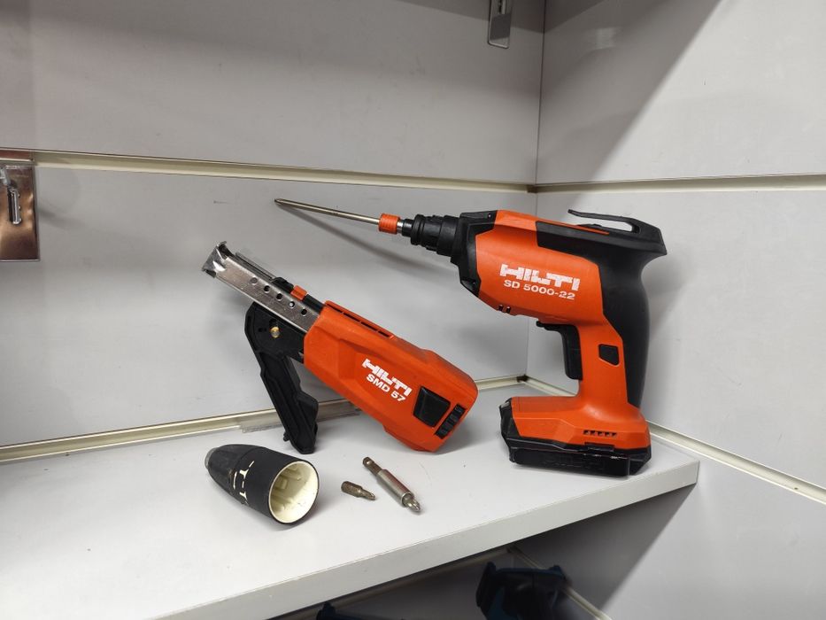08.2024 Hilti SD 5000+SMD 57  безщітковий шуруповерт стрічковий, лєнто