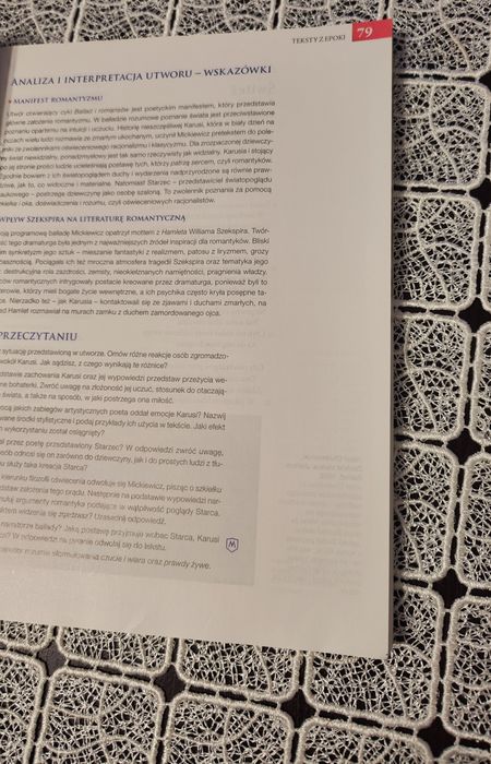 Ponad słowami 2 część 1 podręcznik