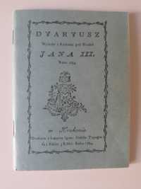 Dyaryusz Wyjazdy z Krakowa pod Wiedeń Jana III roku 1683 Reprint