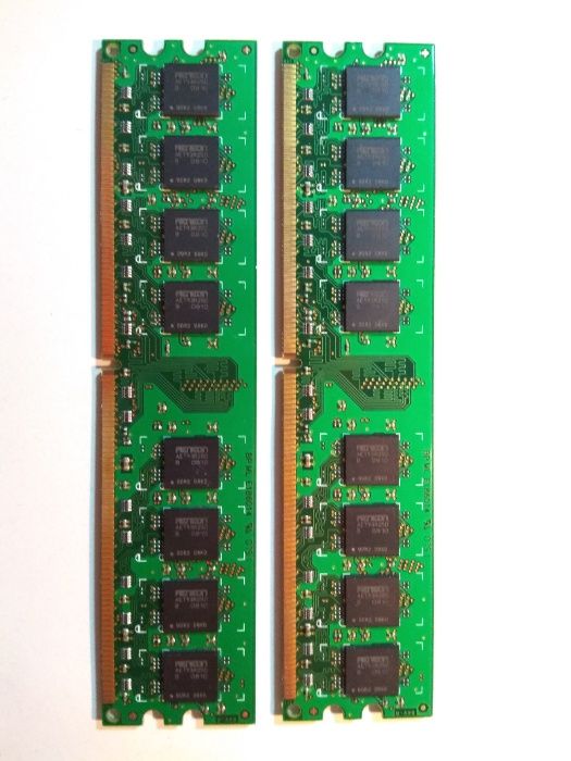 Память DDR2 800-1066, парные комплекты для режима Dual Mode