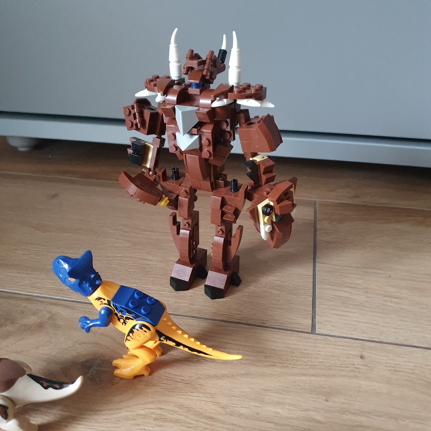 Dinozaury Lego i transformers 2w1 (Dinozaur,transformers )