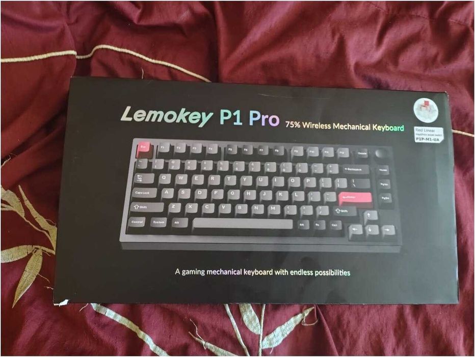 Продам б\у механическую клавиатуру Lemokey P1 Pro