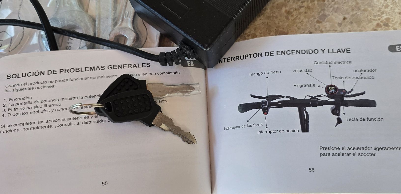 Vendo 1 Trotinete eléctrica impecável e nova em Santarém