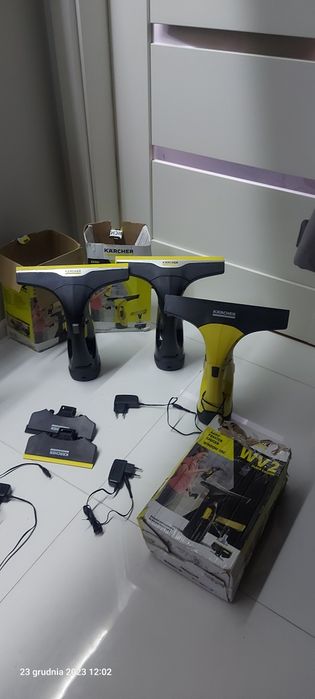 Karcher VW2 plus- black edition,myjka do okien  krótka ściagaczka